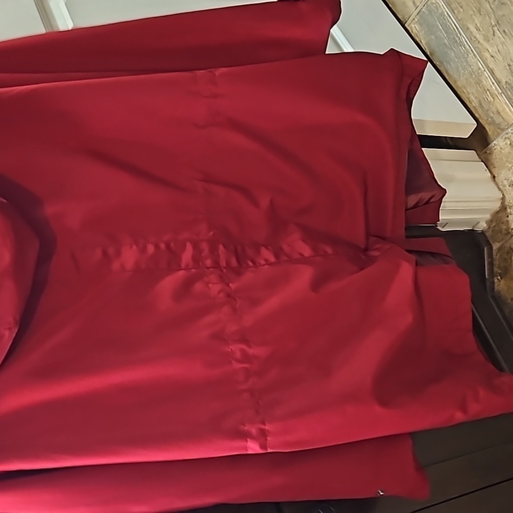 Miss Gallery Red Full Zip & Lined Coat Jacket  w Hood Womens Size 2xl - Picture 6 of 6